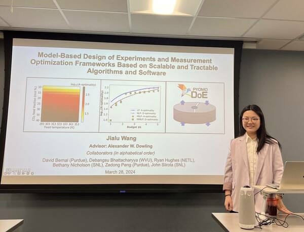 Dr. Jialu Wang defends her thesis